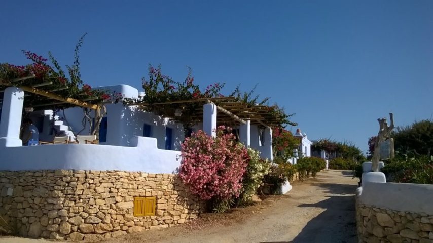 Le piccole Cicladi - Koufonissia vista da terra