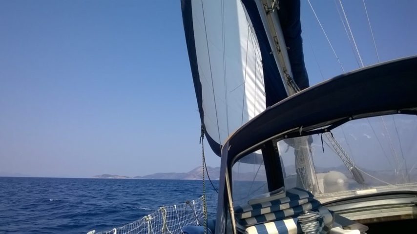 Le piccole Cicladi - Matilde in bolina larga