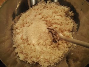 Palle 'e riso - riso con aggiunta di parmigiano